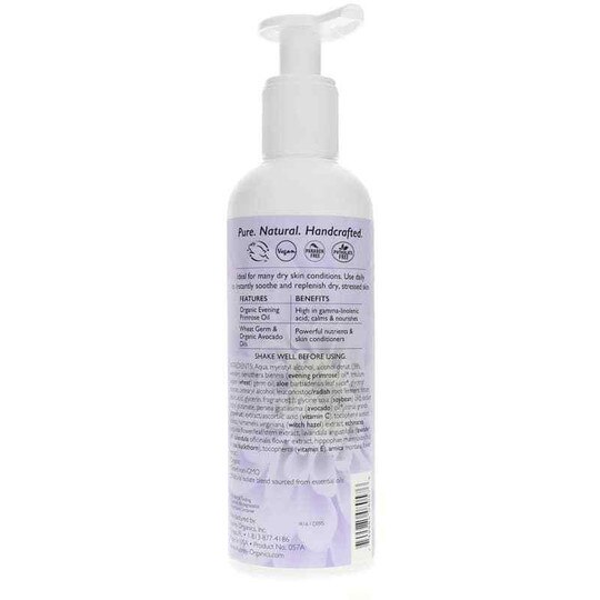 Evening Primrose Body Lotion for Dry/Stressed Skin, Aubrey Organics